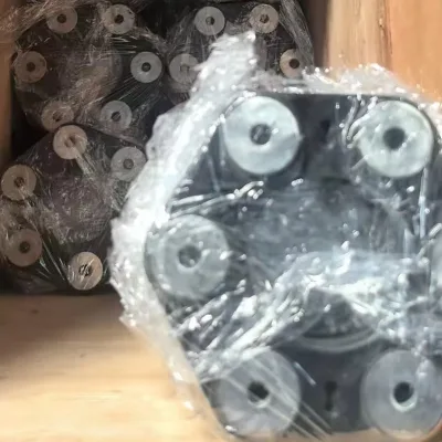 Custom Molded Rubber Flex Disc Flexible Rubber Joint Plate Shock Absorbing Coupling Disc for Vibratory Equipment Spare Parts