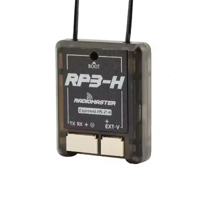 RadioMaster RP3-H ELRS 2.4GHz Dual-Antenna Long Range Receiver for RC Fixed-Wing Helicopter Aircraft Model