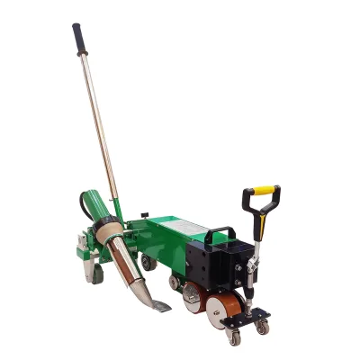 Hot Air Welding Machine For Agricultural Plastic Pond Liner Balcony Plastic Waterproof Coating Plastic Shelter Fabric