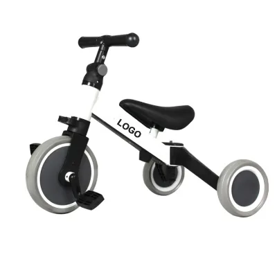2021 New Children Balance Bike Ride on Car Custom logo Scooter 5 in 1 Toddler Bike 3 in 1 Kids Tricycle Bike Balance Training