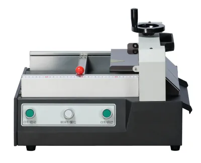 WD-3242A Screw Press Small Electric Paper Cutter Intelligent Chip Control System Paper Guillotine Cutting Machine