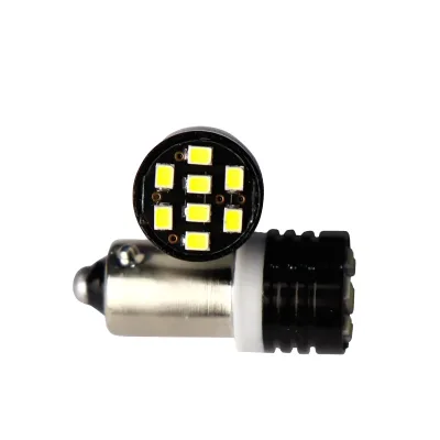BA9S Canbus 8 Smd 2016 160MA Non Polar NO ErrorBAY9S BAX9S Led T2W T3W H5W Interior Signal Parking DRL License Plate Light 12V