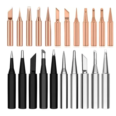 936/937 M solder iron tips Series Soldering Tips For 900 Soldering Irons Black