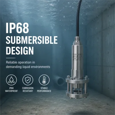 CE Certified Explosion Proof Level Transmitter for Wastewater Treatment and Metallurgy