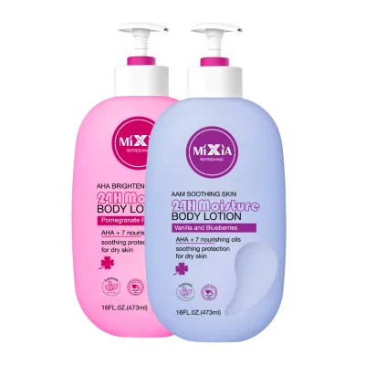 24H Moisture Body Lotion Nourishing Oils and Butters Soothing protection for Dry Skin Vanilla Cashmere Body Lotion Private Label