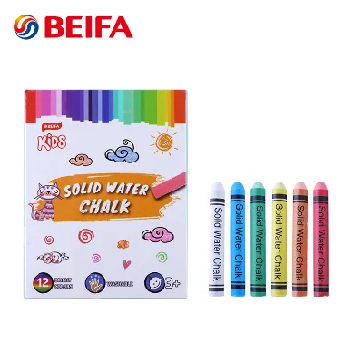 Beifa BSCH80001 Colored School Supplies Water Soluble Dustless Chalk for Blackboard