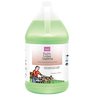 Organic Eco-Friendly Plastic Dog Shampoo Private Label Fluffy Styling Shampoo for Dogs and Cats
