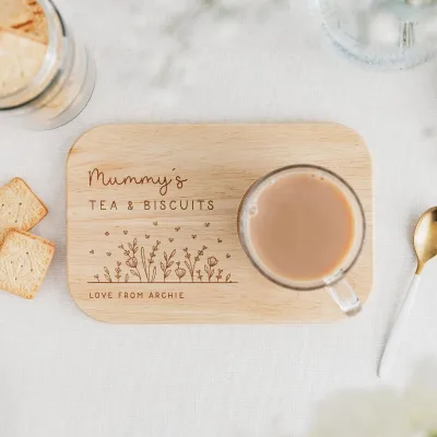 Cross-border Stylish Minimalist Wooden Tray TP Modelserving Coffee Snacks Holiday Gifts; square Multi-functional Cup Mats