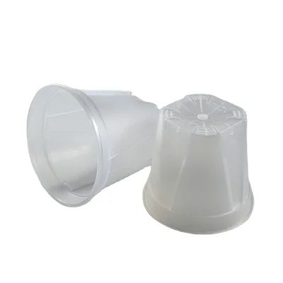 Outdoor Garden Durable Recycled Plastic Nursery Pots Plant Pots