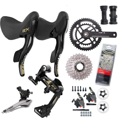 LTWOO RX2*12 Speed Road Bicycle Gearshift Set Bicycle Gearshift Lever Rear Derailleter Crankset Flywheel Bottom Bracket Chain
