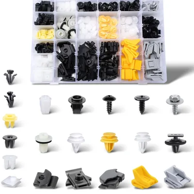 226pcs for Nissan for Infiniti Body Interior and Exterior Retainer Fastener Clip Assortment Door Interior Trim Panel Clips