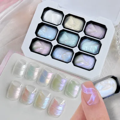 American Gel Nail Polish - 2026 New Trendy Color - Caramel Milk Tea Color Nail Polish Gel