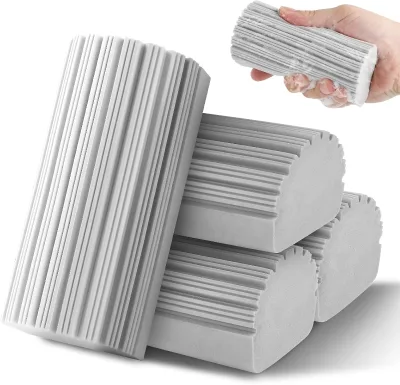 Factory Wholesale Scrub High Density Magic Sponge Dishes Cleaning Car Wash Damp Cleaner PVA Sponge Eraser Easy to Clean