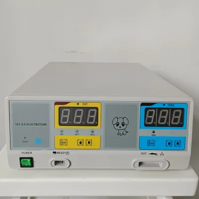 Veterinary Electrosurgery Unit with Independent Endoscope Port and Auto Mode Switching