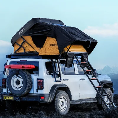 Ada Overland Family Roof Top Tent All Weather Hardshell Lite Led Pop up Camping Tent Tente De Toit