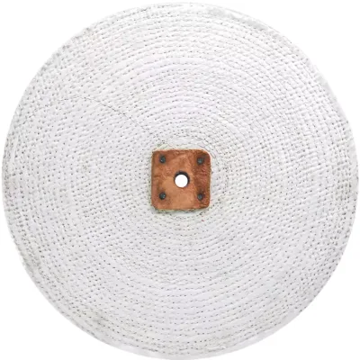 250*80mm Cotton Buffing Wheel of Grit Soft/Fine/Medium/Coarse/Rough Abrasive Wheel With 1/2" Arbor Hole