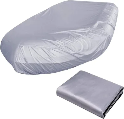 Heavy Duty 600D Tear Resistant Waterproof and Sunproof Inflatable Boat Cover for Custom Boat Accessories