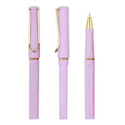 Custom Logo Vibrant Plastic Pens Beautiful & Functional 0.5mm Writing Instruments