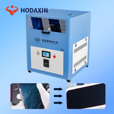 TBK 938L Mobile Phone Watch Back Glass Screen Scratch Remover LCD Grinding Polishing Machine