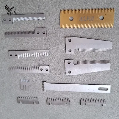 Food Packaging Blade Long Serrated Blade Film Perforating Blade Tungsten Carbide Cutting Blades for Packaging