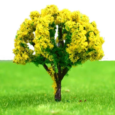 Victorian Miniature Bonsai Tree Architectural Scale Model Artificial Trees Lightweight ABS Material FDY130