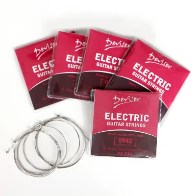 Electric Guitar Stings 6 Pieces Electric String for Electric Guitar