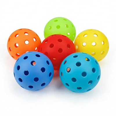40 Holes 74MM 26g Competition Practice Pickleball Training Ball Injection Molding Custom Logo PK-001 Model Cross-border