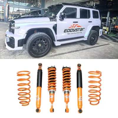 EDDYSTAR Vehicle-specific Upgrade 4x4 24-Way Off-road Adjustable Lift Suspension System Coilovers for GWM Tank 300