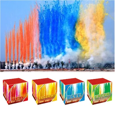 2019 Hot Professional Display Pyrotechnics Wedding Party Daytime Color Smoke Fountain Flare Fireworks Wholesale
