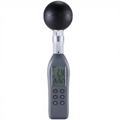 AZ-87786 Professional Handheld WBGT Data Logger with 0.6C Accuracy USB Interface 0~50 & 0~80 Temperature Range