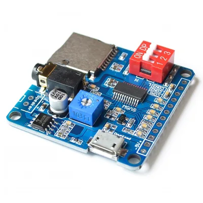 Voice Playback Module MP3 Player Triggers Playback Serial Port Control to Play DY-SV5W