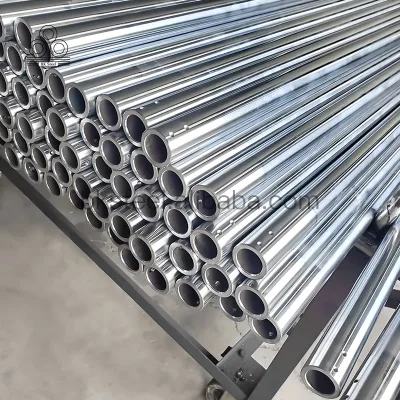 Chrome Plated Stainless Steel Hollow Rod Ck45 C1045 Sae1045/4140 Heavy-Duty Chrome-Coated Hollow Shaft Bar for Wind Turbine