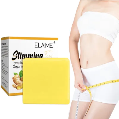 Wholesale Portable Refreshing and Oil Control Slimming Hand Soap Plant Extract Ginger Weight Loss Slimming Soap