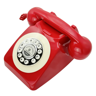 Nostalgic telephone retro telephone with voicemail