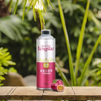 Factory Direct KINGSTAR Passionfruit Chinese Craft White Ale Low Alcohol Fruit Style Beverage 1L Bottle
