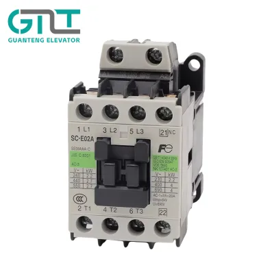 SC-E02A SC-E03A SC-E04A SC-E05A Modern Plastic Fuji AC Contactor AC110V/220V Magnetic Switch Elevator Control System Maintenance