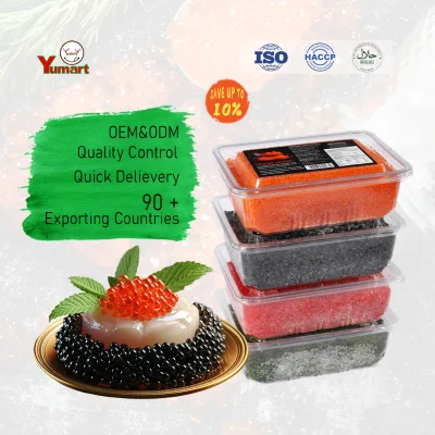 HN Factory Straight Hair International Food Safety Certification ISO HALAL Quick-delivery Ebiko for Sushi