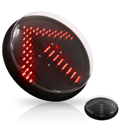 Waterproof 12inch Arrow LED Traffic Light Replace Core for Roadway