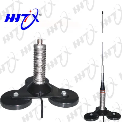 tri magnetic strong  mount heavy duty Spring 4x4 vehicle radio communication mobile antenna mount CB VHF UHF antenna mount