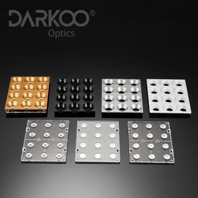 Narrow Beam Optical Led Lens Downlight Optiese Concentrated Light Array Mould Injection With Lens Cob Linear Citizen Pmma Lens