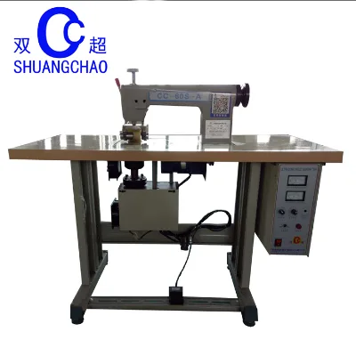 High Speed Ultrasonic Lace Sewing Machine for Fabric Edge Cutting Sealing and Embossing