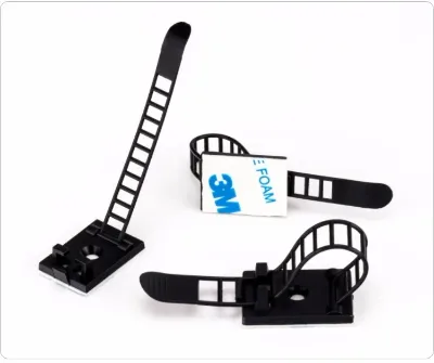 Good Quality Manufactured Various Sizes Adjustable Nylon Cable Clamp Cable Clip Can Hold Any Size Cable