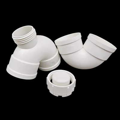 lb Inspection Port Drain Trap with PVC Pipe Fittings Model S037 1/2" Size Male Connectivity