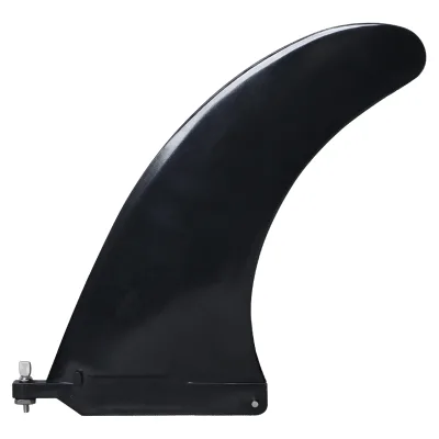 US Adjustable Sliding Fin 25.2*16.5cm Black Nylon Portable for Lakes & Rivers