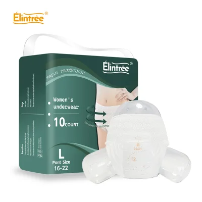 Elintree Wholesale OEM Period Pants Free Sample Ultra Soft Disposable Sanitary Underwear