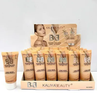 24-Count Matte Oil-Control Concealer Long-Lasting Liquid Foundation Waterproof Non-Removing Natural BB Cream for Dark Circles