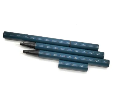 1g Cotton Head Liquid Eyeliner Empty Tube Screw Cap Cosmetic Packaging Round Plastic Tubes
