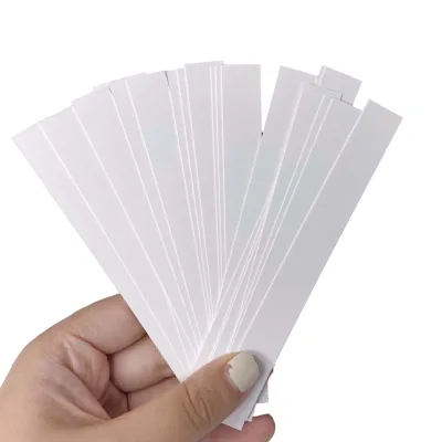 Fragrance Smelling Strips Perfume Tester Cards White Paper Screen Printing Compatible Cosmetic Use Recyclable
