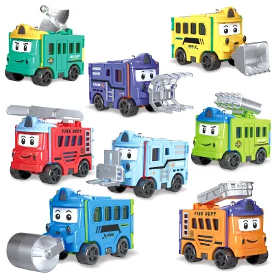 Transforming Toy Car Reversible Pull Back Engineering Vehicle Educational Activity Global Buyer Selection