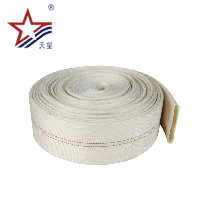 Canvas High Pressure Hose Pipe 2.5 Inch Rubber TPU Polyester Flexible & Durable for Class A/B Fires